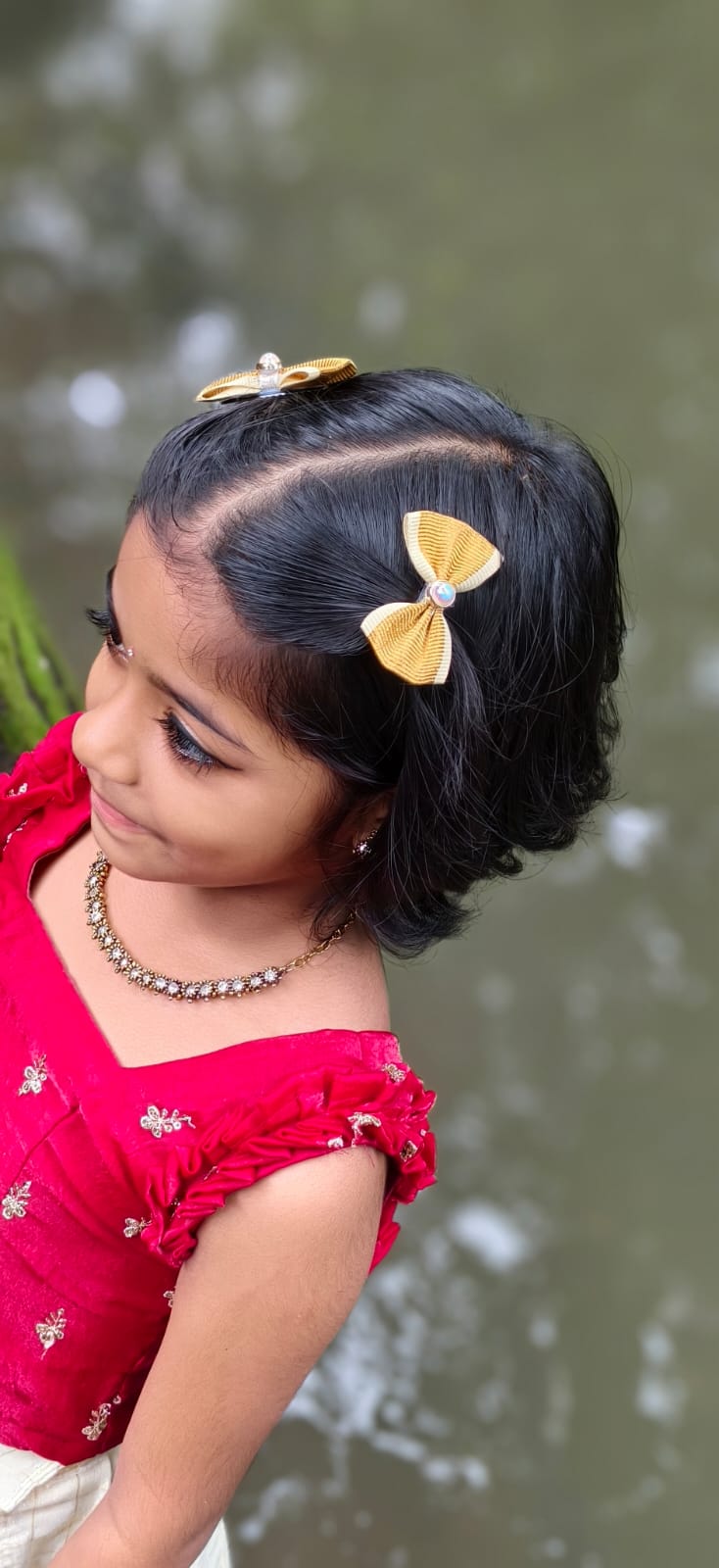 Kasavu hair clip